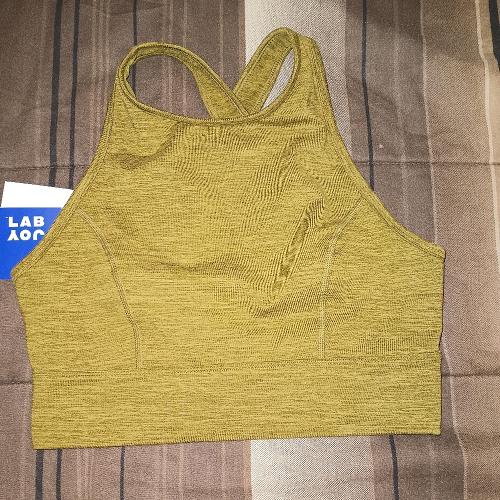 JoyLab Oliver Green Sports Bra M